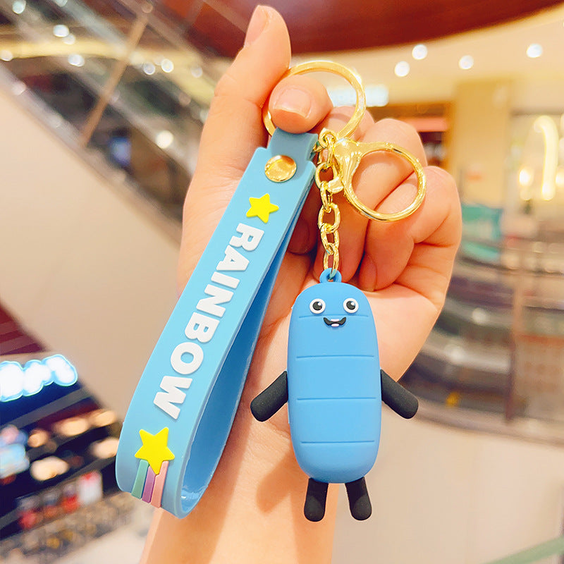 Wholesale Numberblocks Number Legends Car Backpack Silicone Keychain